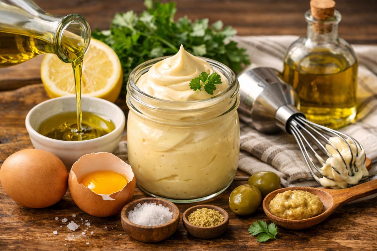 How to Make Your Own Olive Oil Mayonnaise at Home