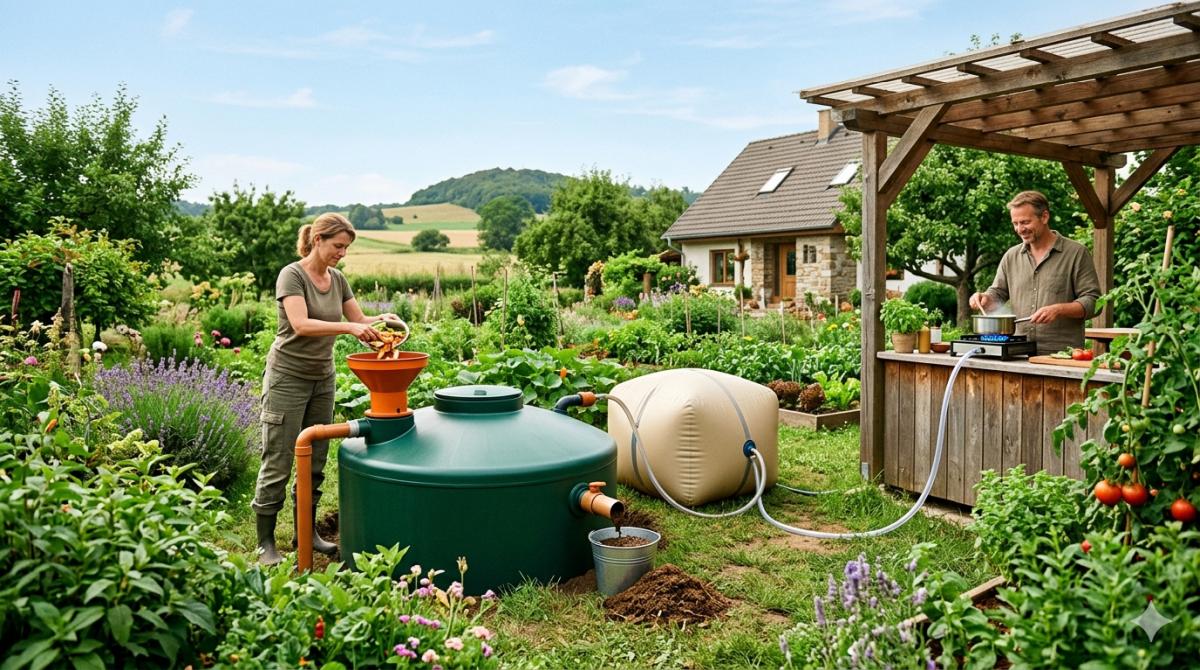 Home Biogas Digesters in South Africa: Turning Kitchen Waste into Free Cooking Gas